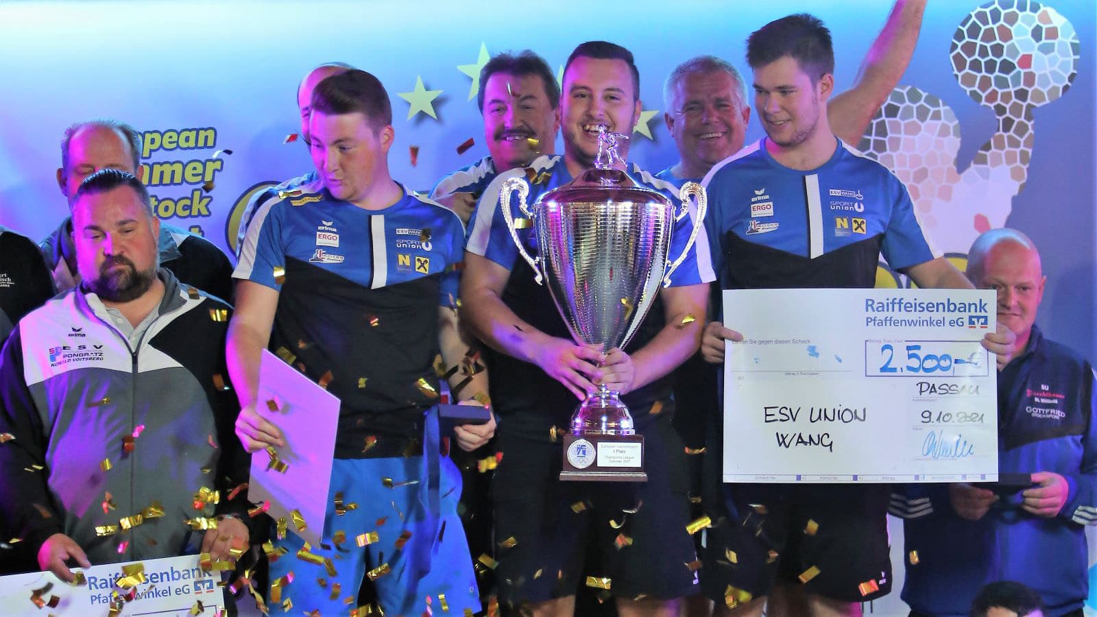 ESV Union Ladler Wang Gewinner der Champions League 2021
