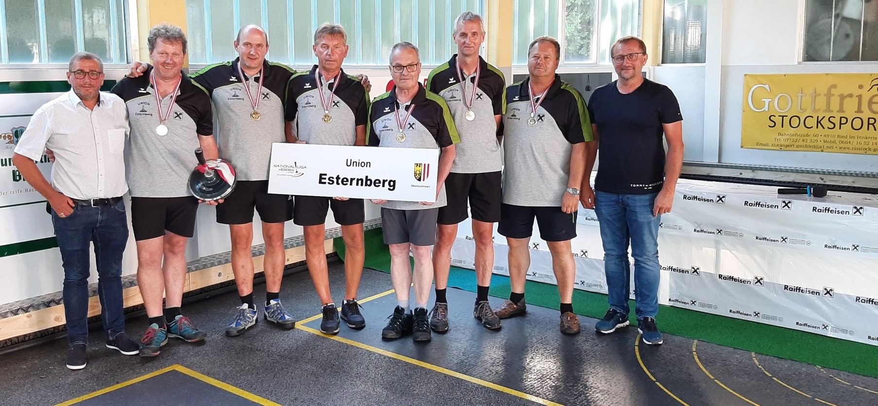 Esternberg, Kirchberg, Haigermoos und Söding in der Bundesliga