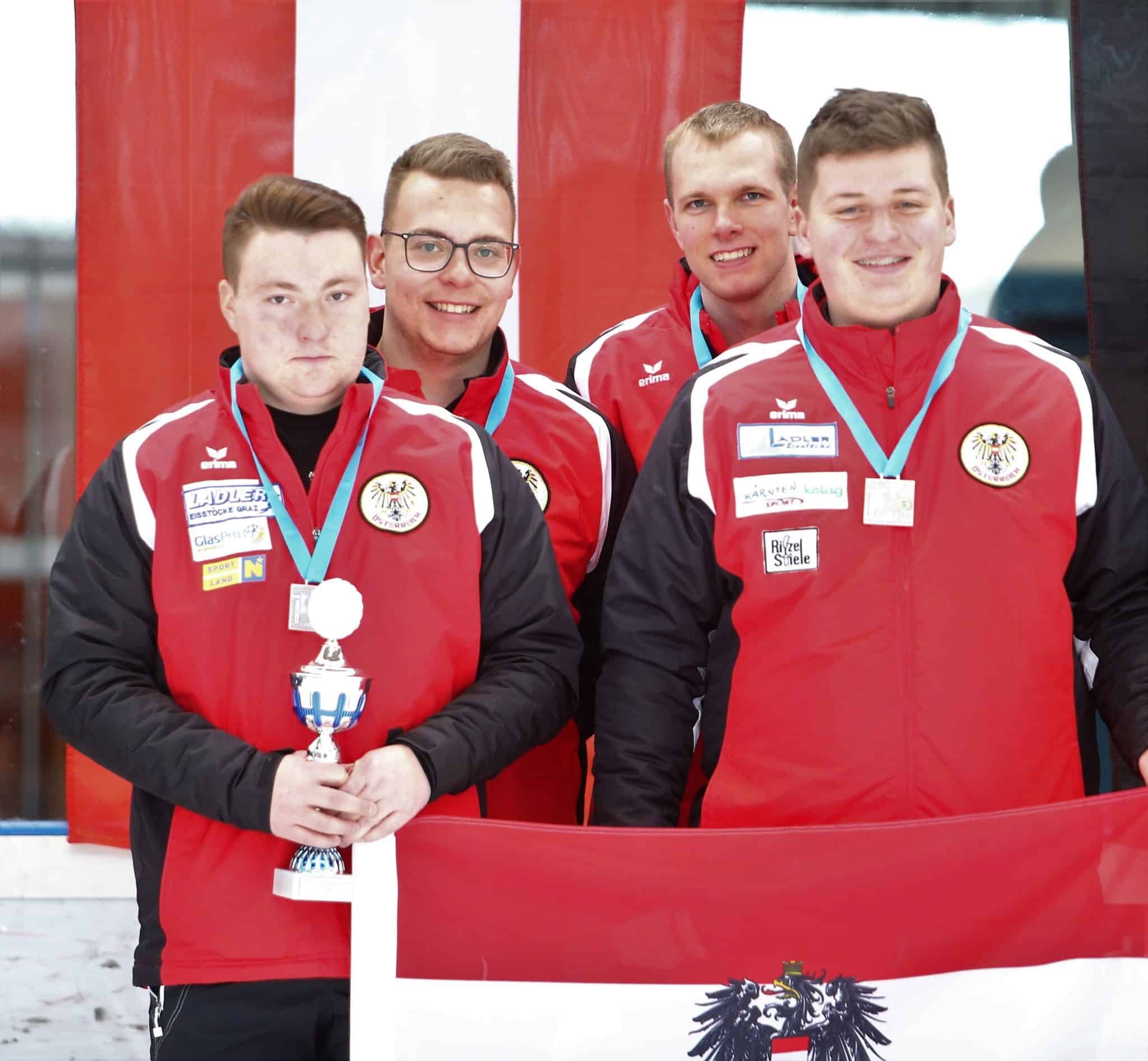 1 x Gold, 3 x Silber und 1 x Bronze in den Ziel-Teambewerben