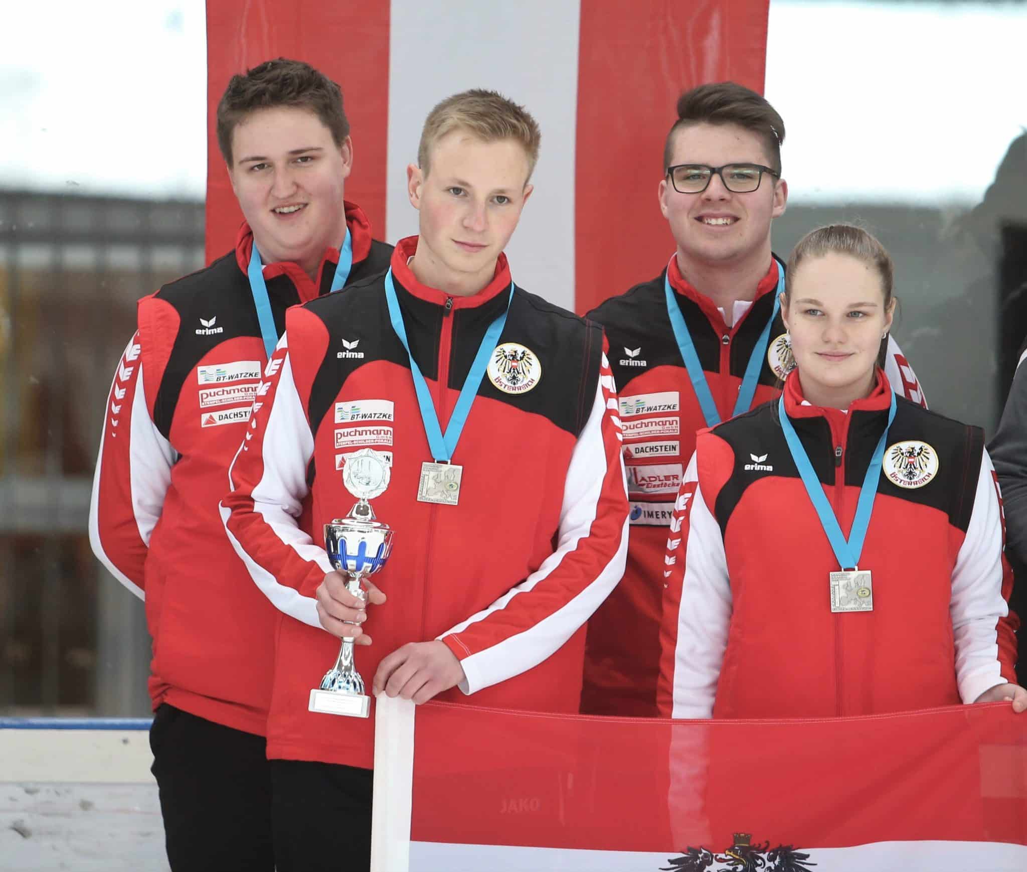 1 x Gold, 3 x Silber und 1 x Bronze in den Ziel-Teambewerben