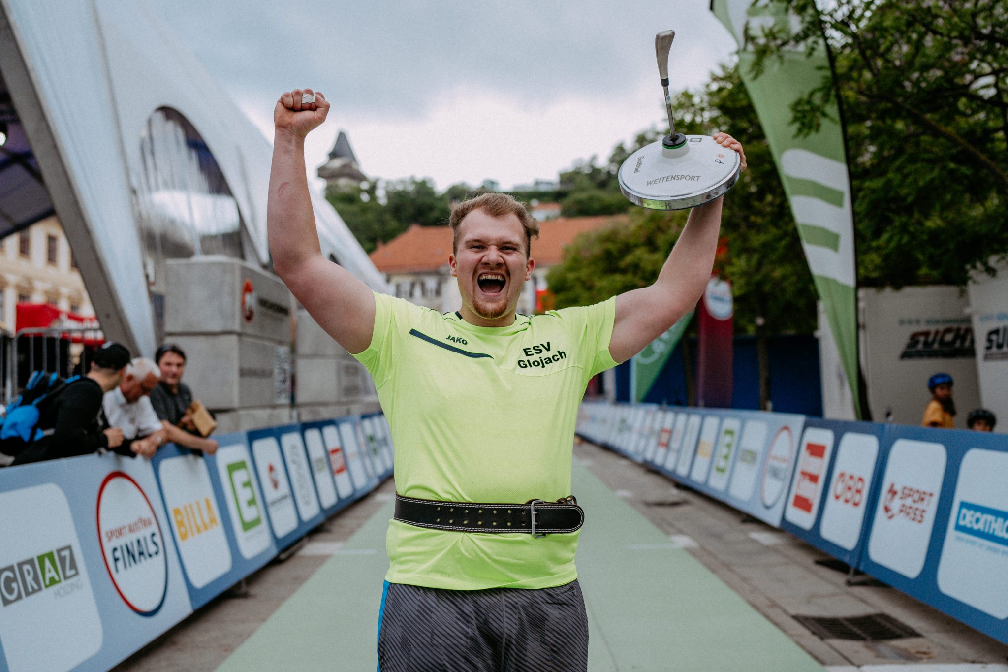 Peter Neubauer und Evelyn Perhab Österreichische Meister mitten in Graz