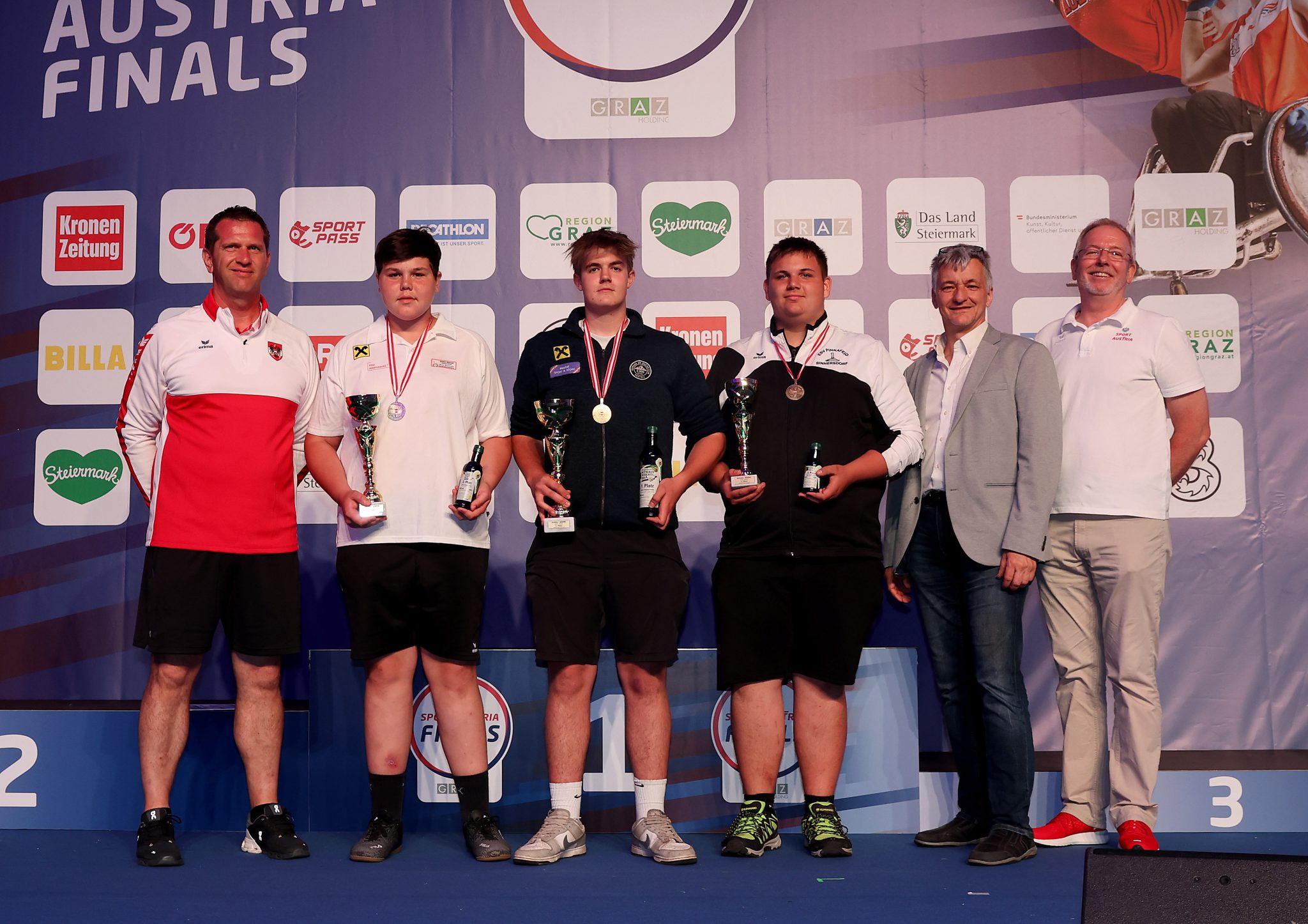 Peter Neubauer und Evelyn Perhab Österreichische Meister mitten in Graz