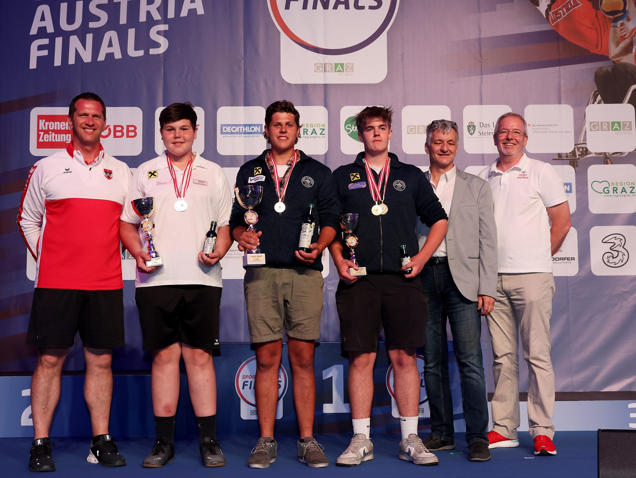 Peter Neubauer und Evelyn Perhab Österreichische Meister mitten in Graz