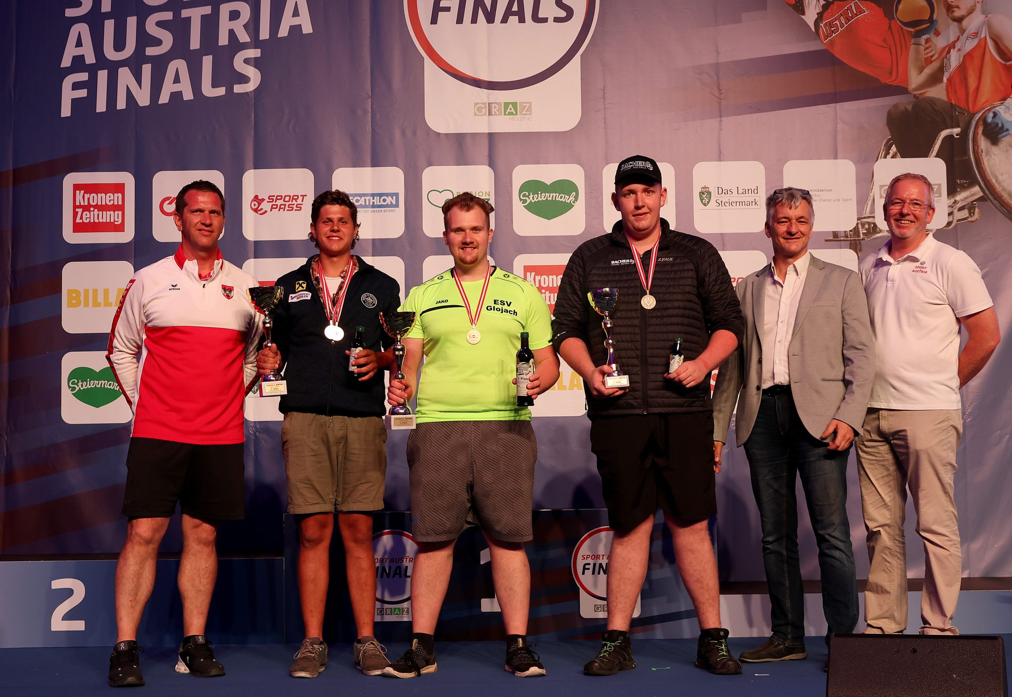 Peter Neubauer und Evelyn Perhab Österreichische Meister mitten in Graz