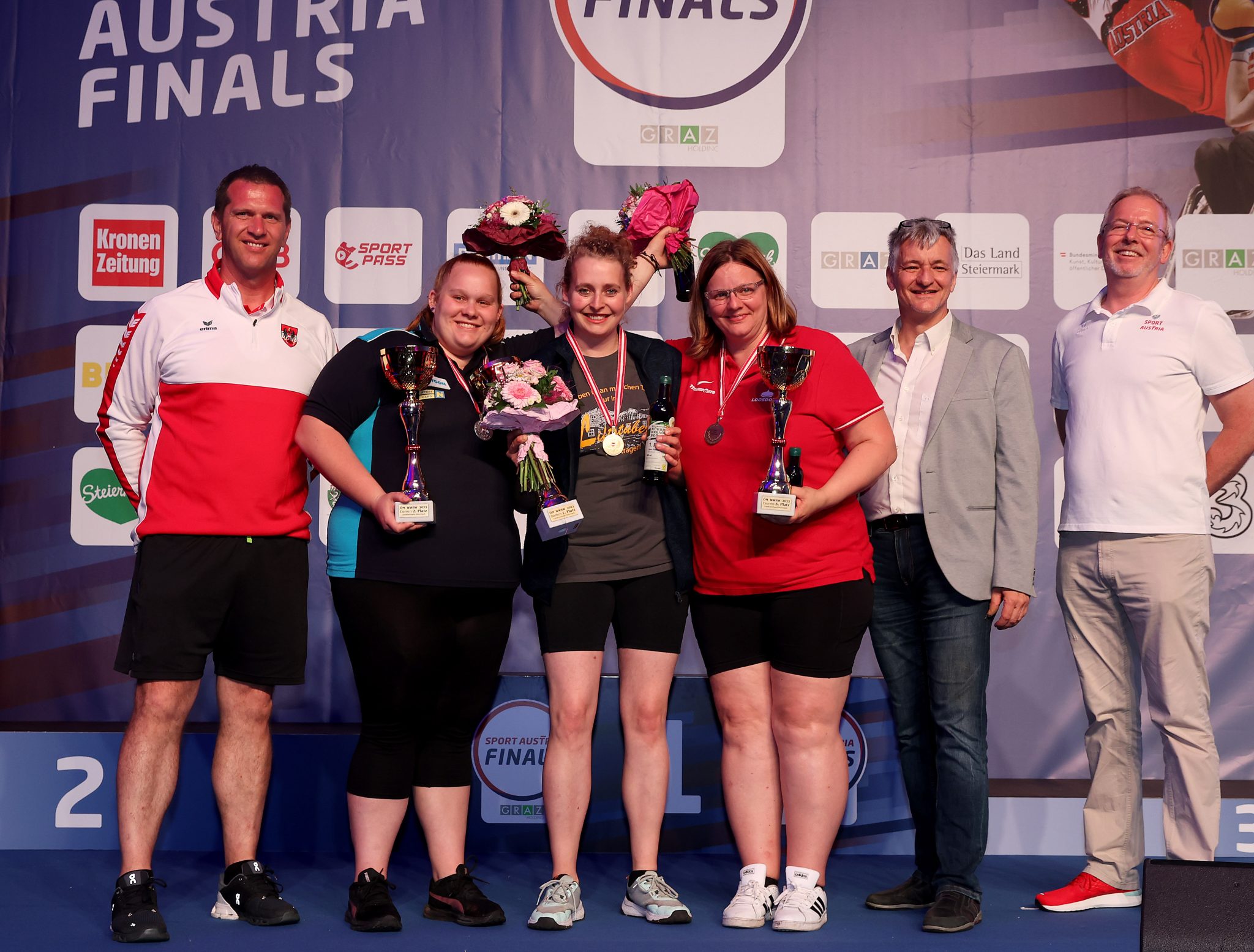 Peter Neubauer und Evelyn Perhab Österreichische Meister mitten in Graz