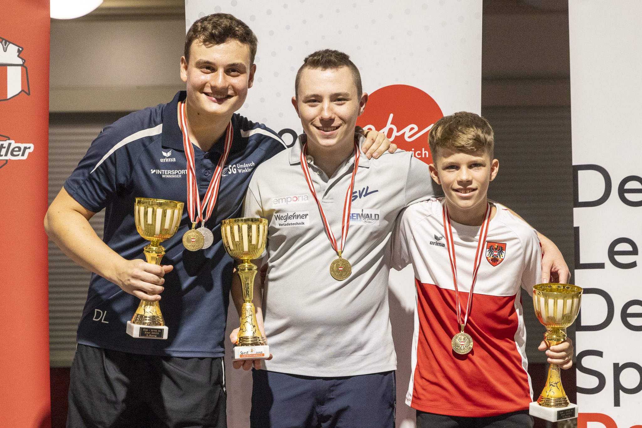 Drei Goldmedaillen für Niederösterreich in den ÖM Junioren und Jugend Zielwettbewerben