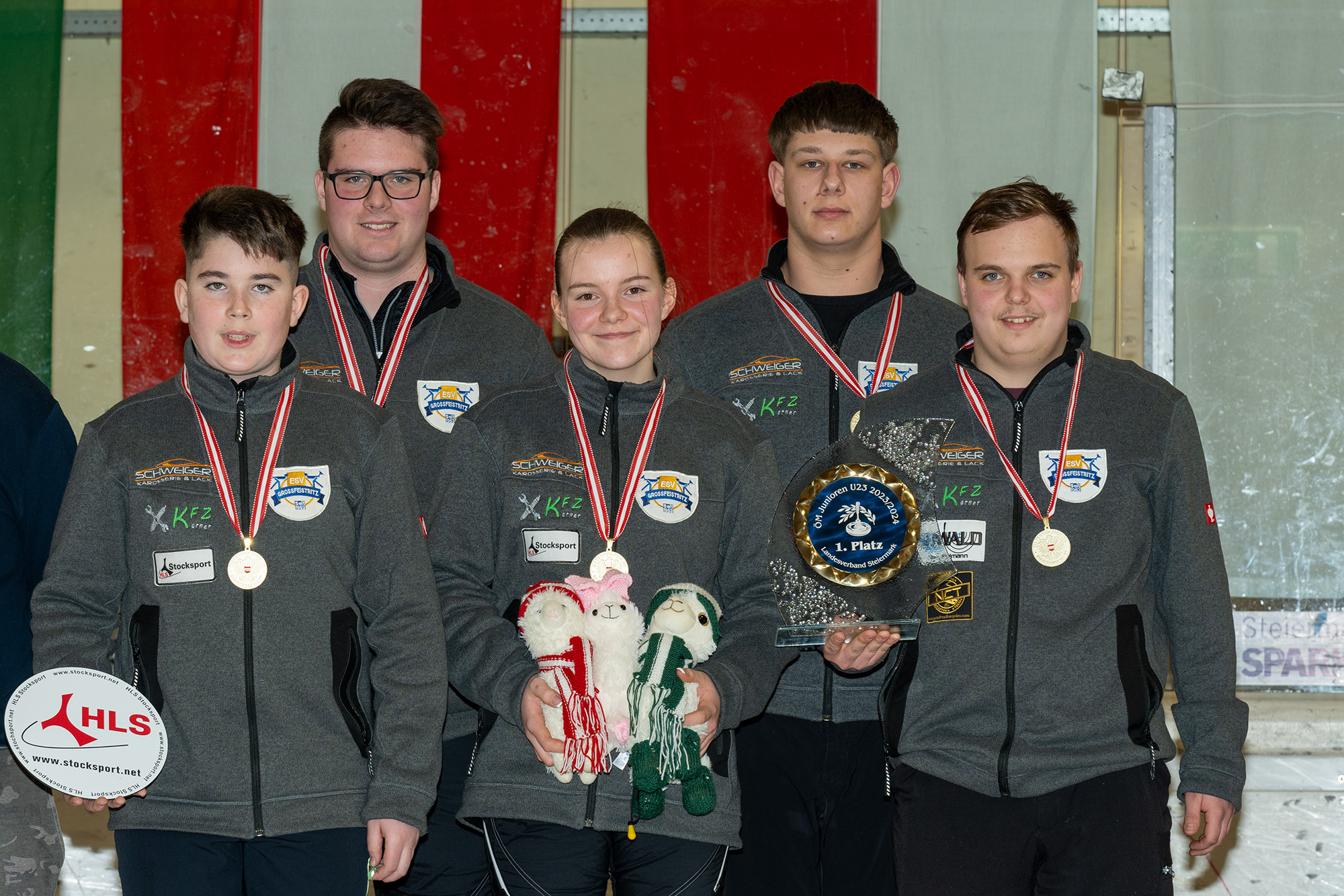 U19 Titel im Mannschaftsspiel an den Landesverband Steiermark