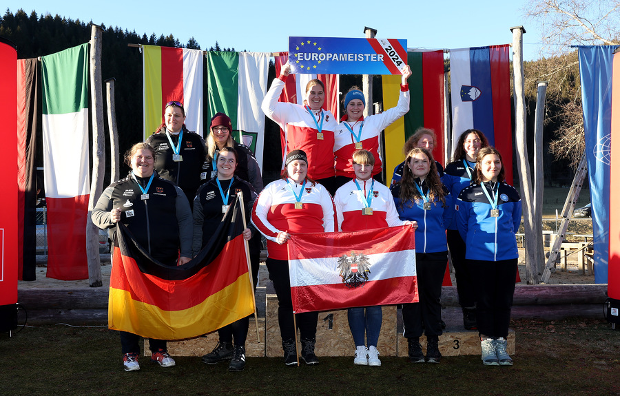 Silber und  Bronze zum Abschluss der EM