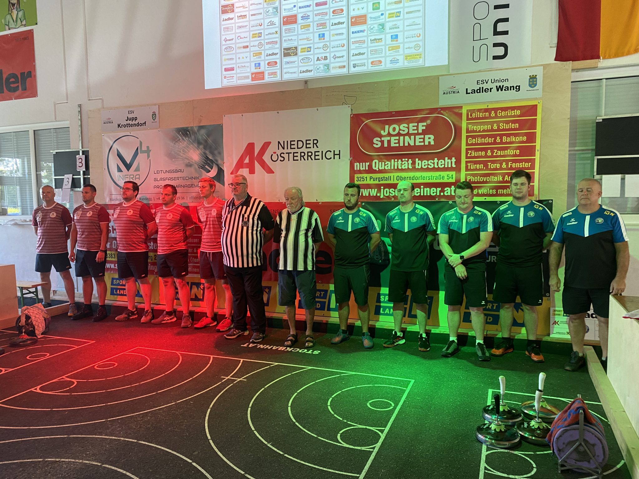 Straßwalchen, Rottendorf und Wang im Halbfinale