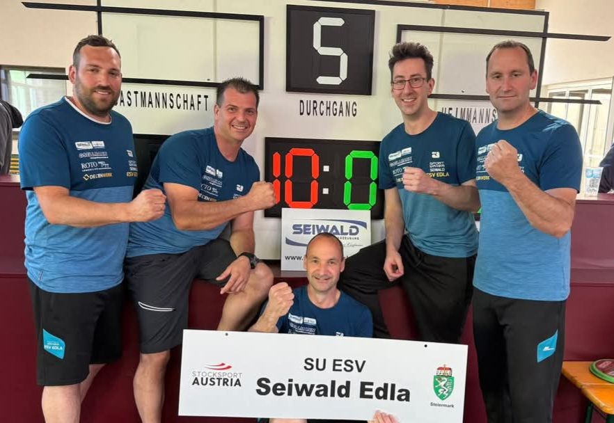 Bundesliga 1: Edla & Liebenfels bleiben ungeschlagen und ziehen vorzeitig ins Viertelfinale ein