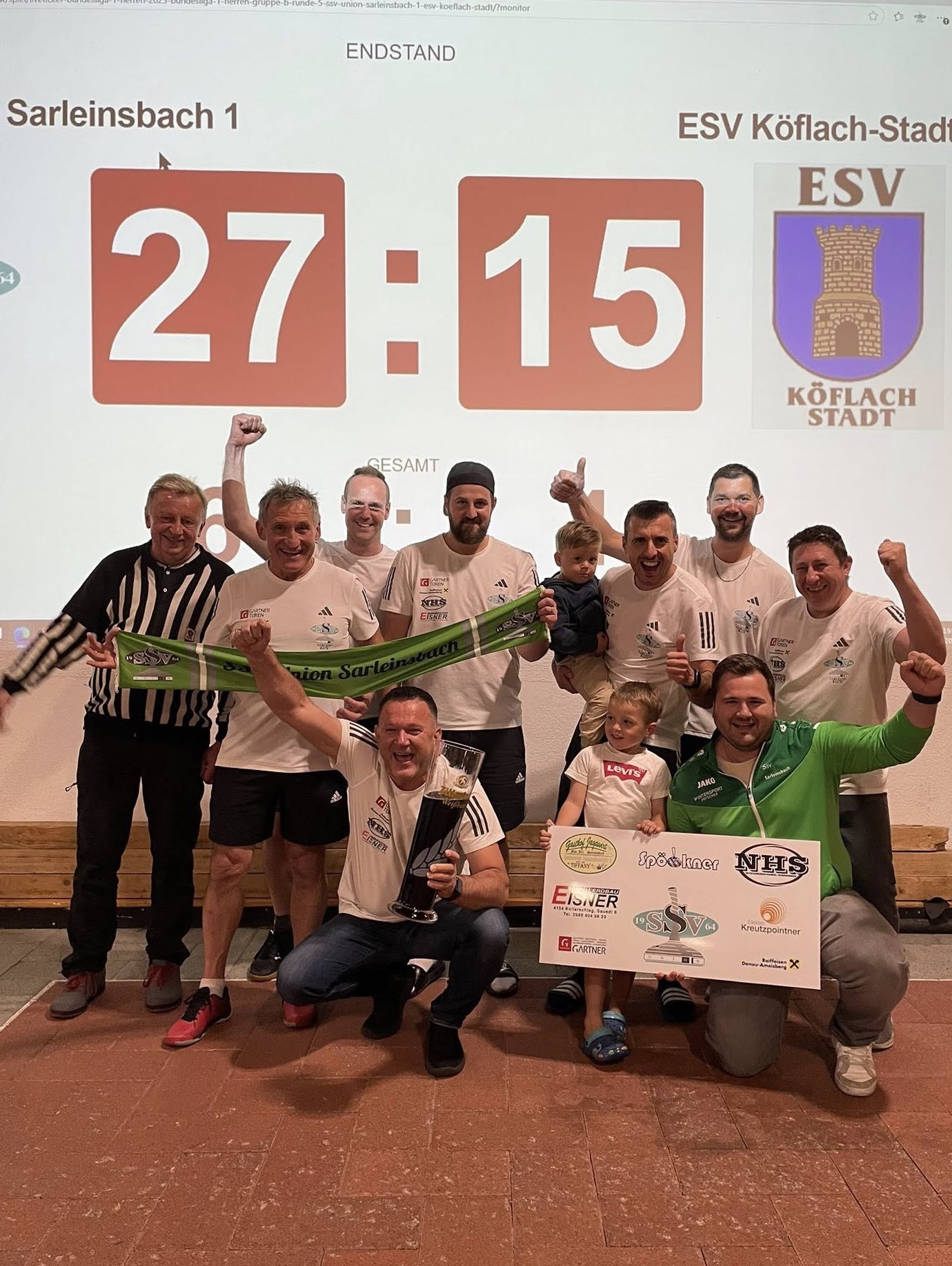 Bundesliga 1: Tal Leoben und Sarleinsbach folgen ins Viertelfinale