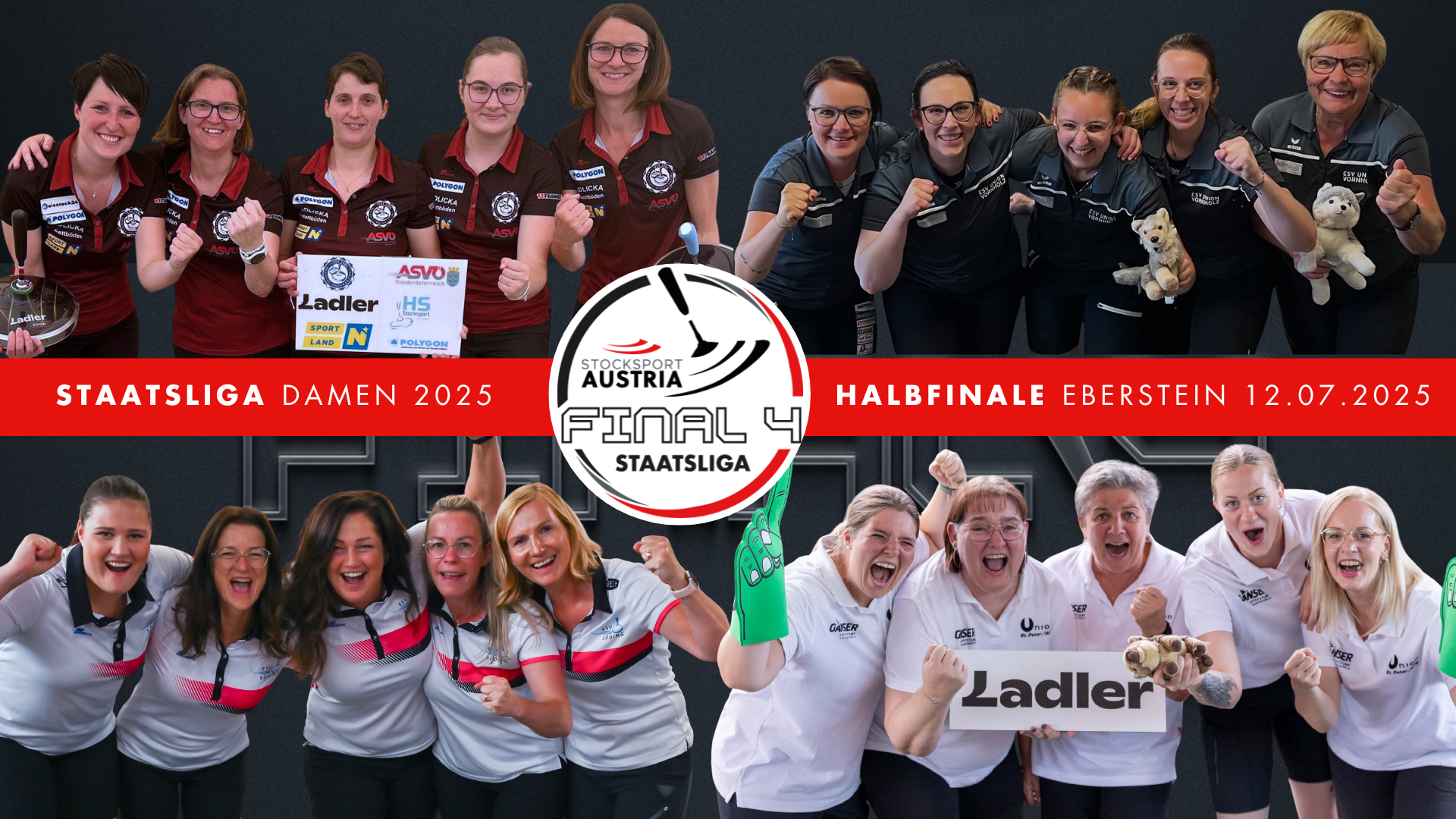 Final 4 Staatsliga Damen: Drei Stammgäste und ein Final-Debüt