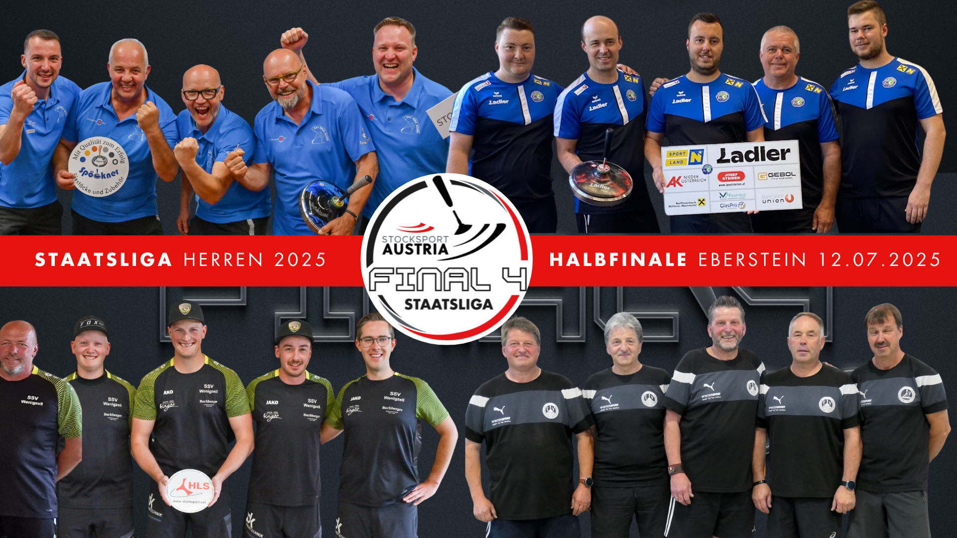 Final 4 Staatsliga Herren: Zwei Debütanten fordern die Favoriten