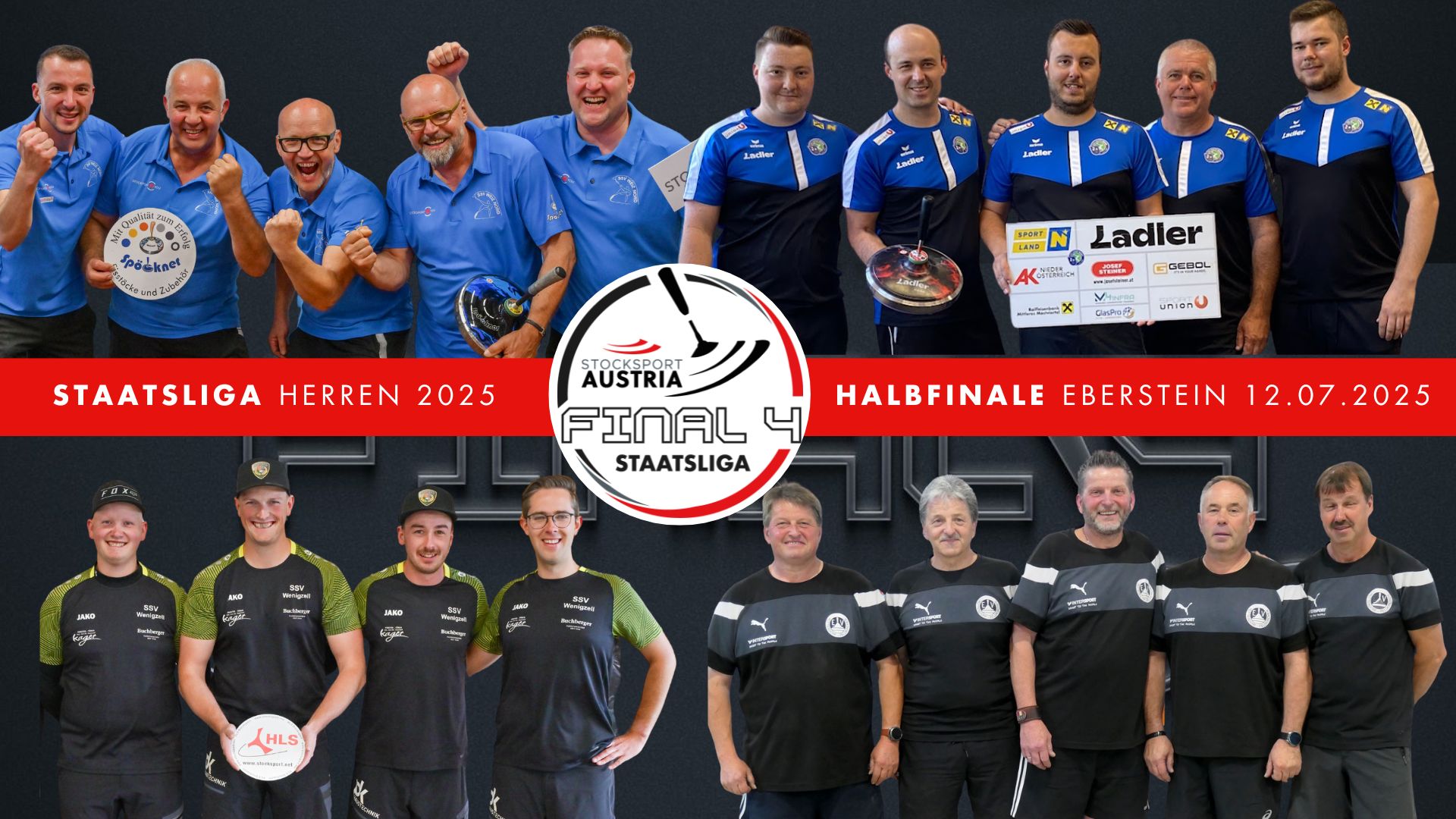 Final 4 Staatsliga Herren: Zwei Debütanten fordern die Favoriten