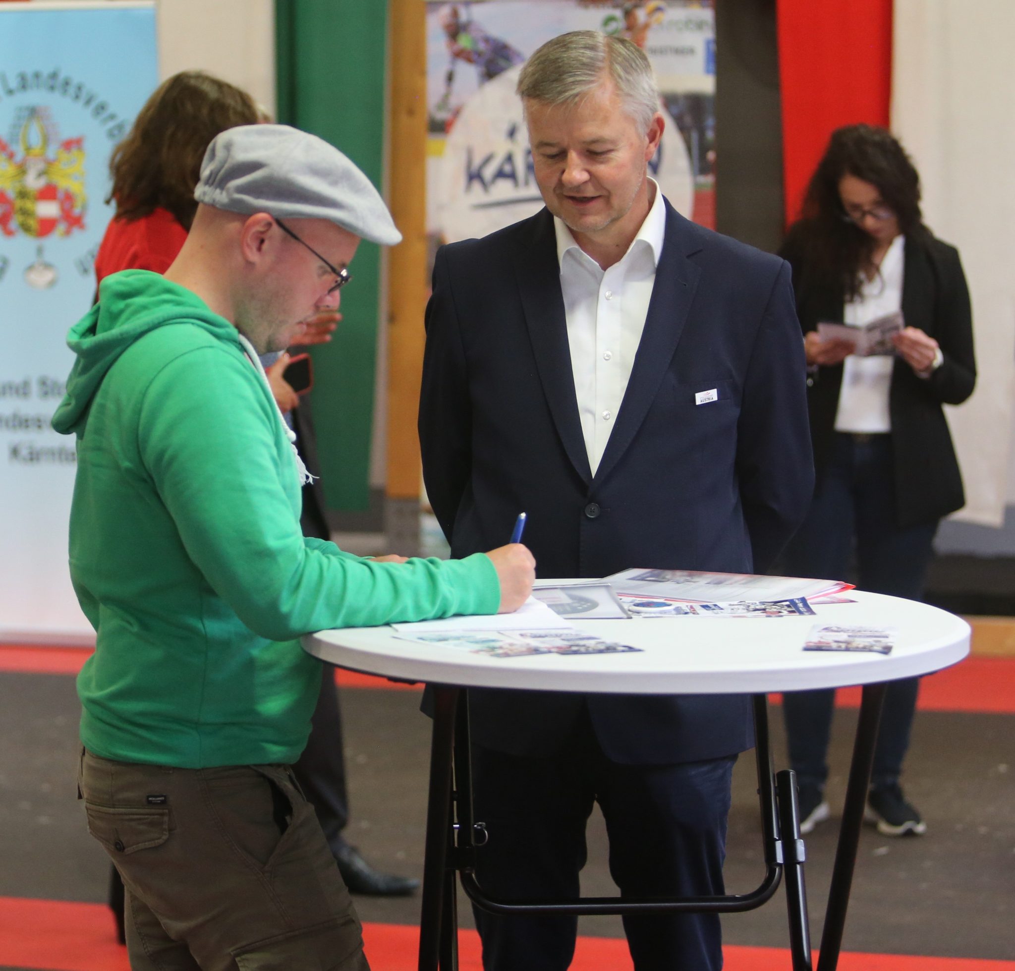 Pressekonferenz zur Stocksport Champions League in Klagenfurt