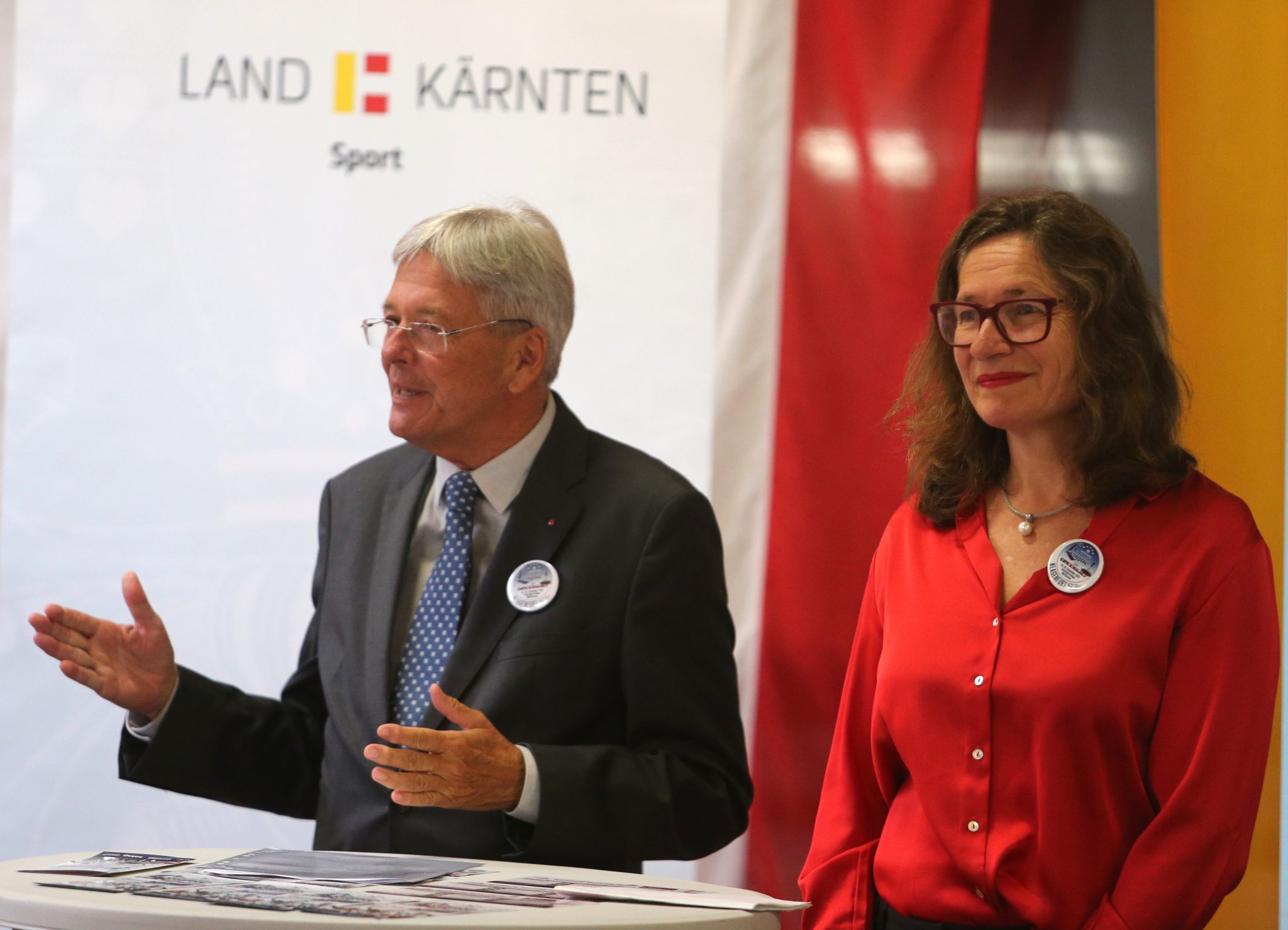 Pressekonferenz zur Stocksport Champions League in Klagenfurt
