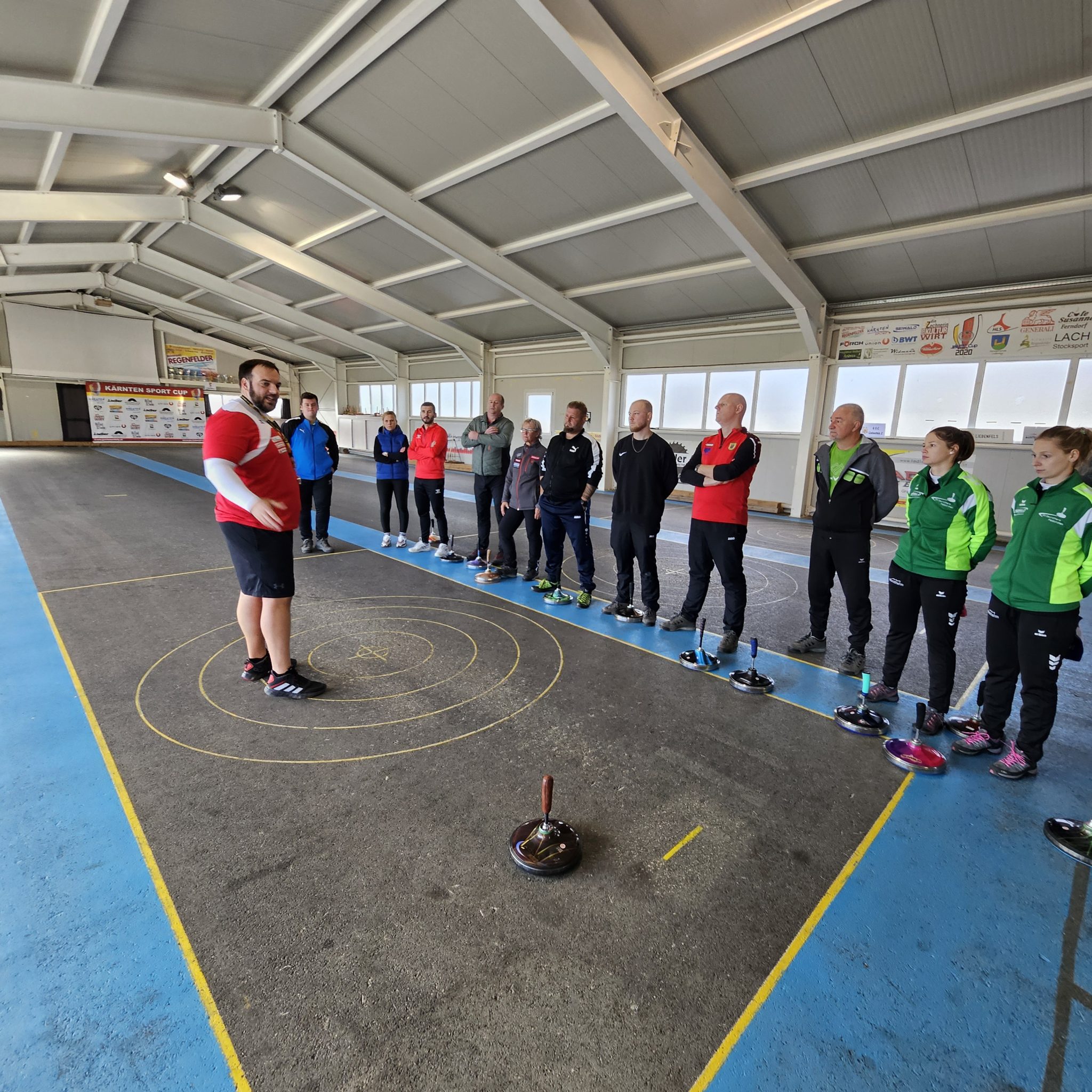 Neue Übungsleiter für Eis- und Stocksport in Liebenfels ausgebildet Neue Übungsleiter für Eis- und Stocksport in Liebenfels ausgebildet