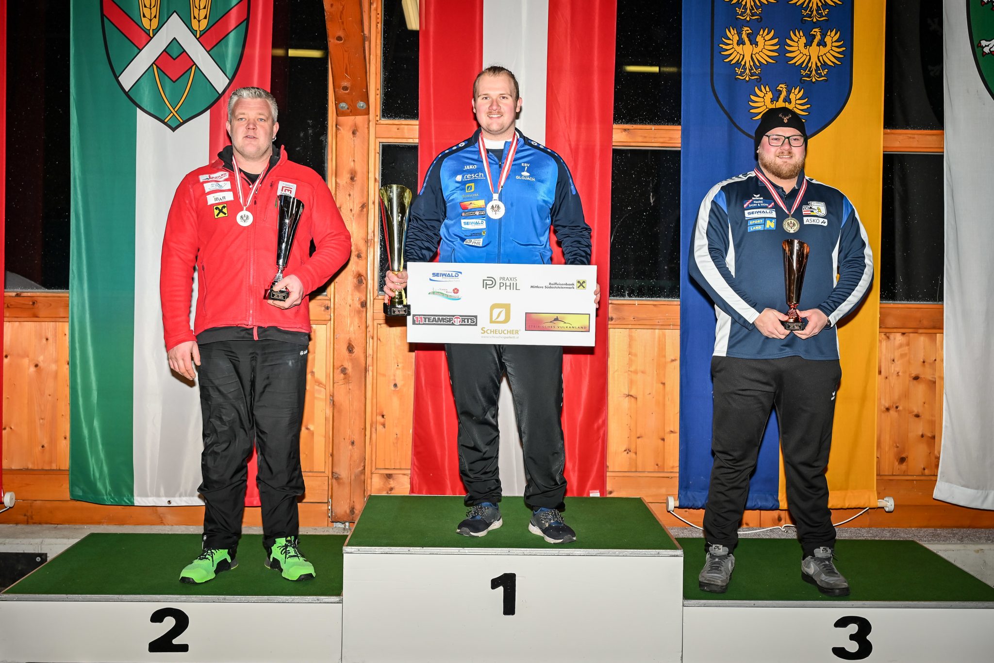 Stampfl und Neubauer Staatsmeister im Weitenwettbewerb