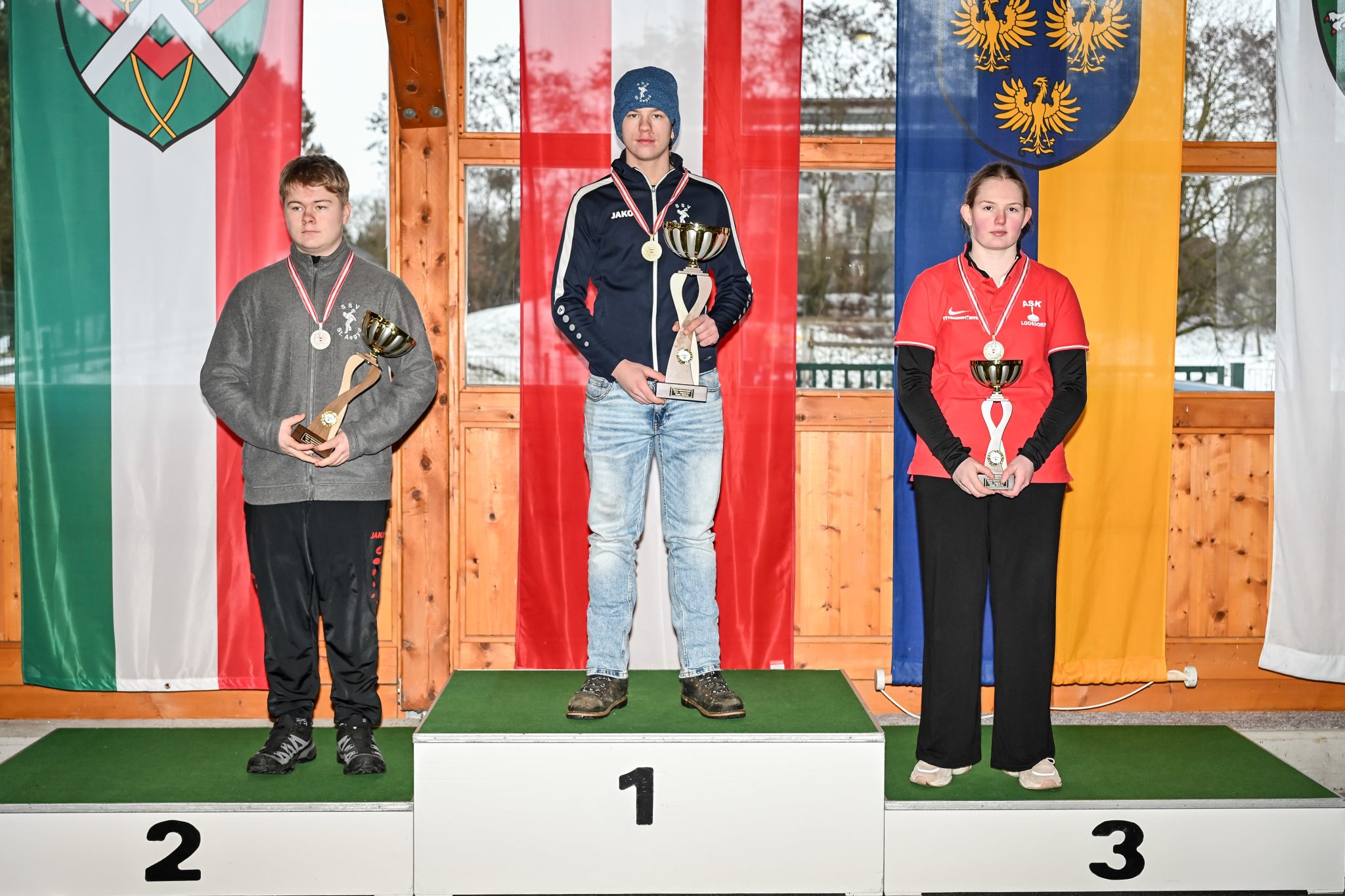 Stampfl und Neubauer Staatsmeister im Weitenwettbewerb