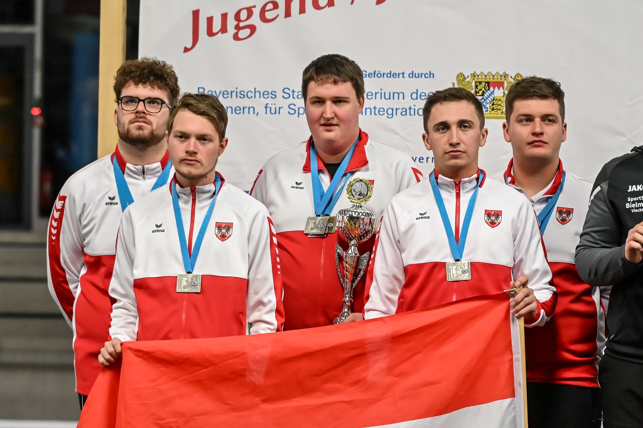 Gold für die U19, Silber für die U23 und Bronze für die U16 im Mannschaftsspiel Gold für die U19, Silber für die U23 und Bronze für die U16 im Mannschaftsspiel