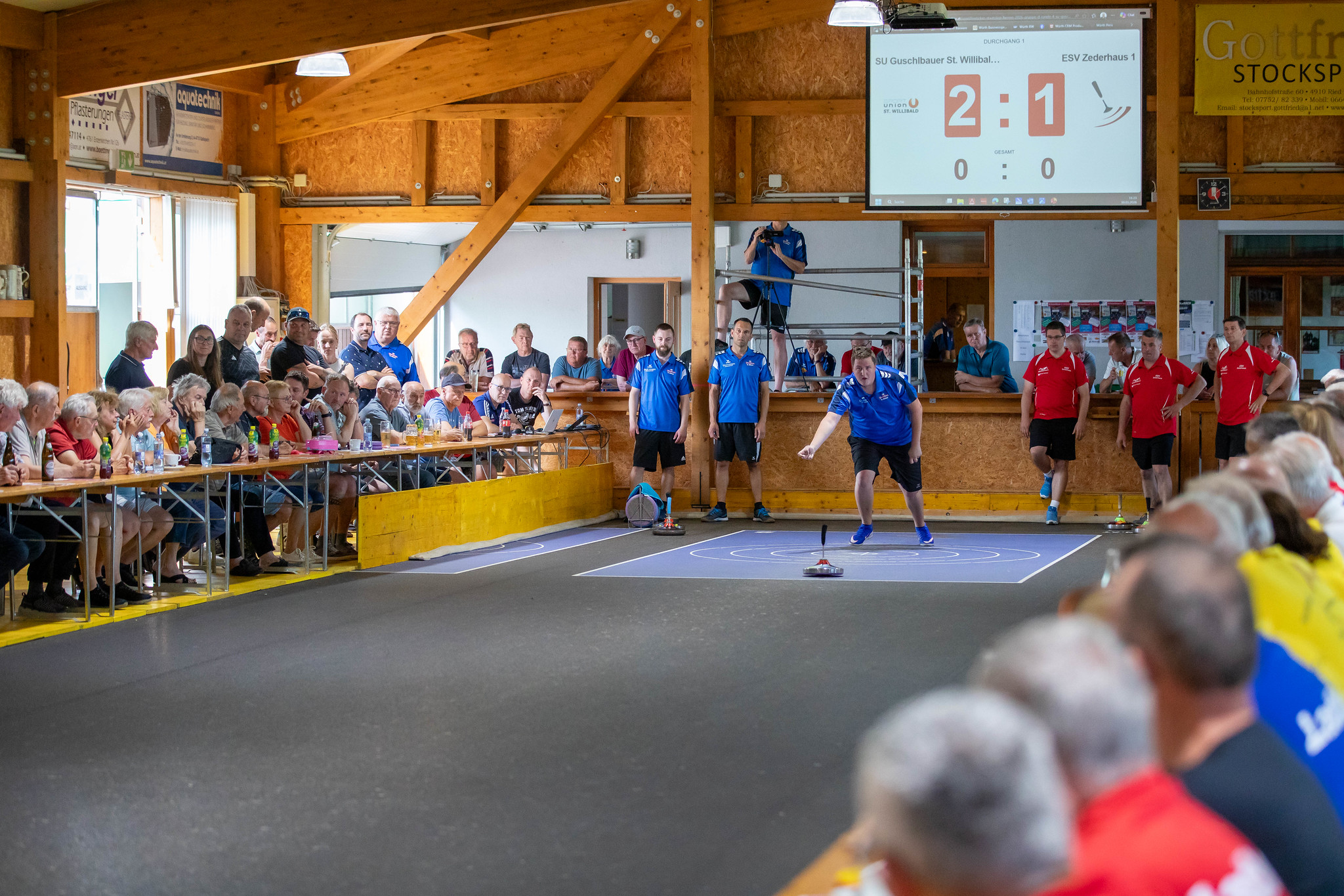 Start der Rückrunde in der Stocksport Staatsliga der Herren Start der Rückrunde in der Stocksport Staatsliga der Herren