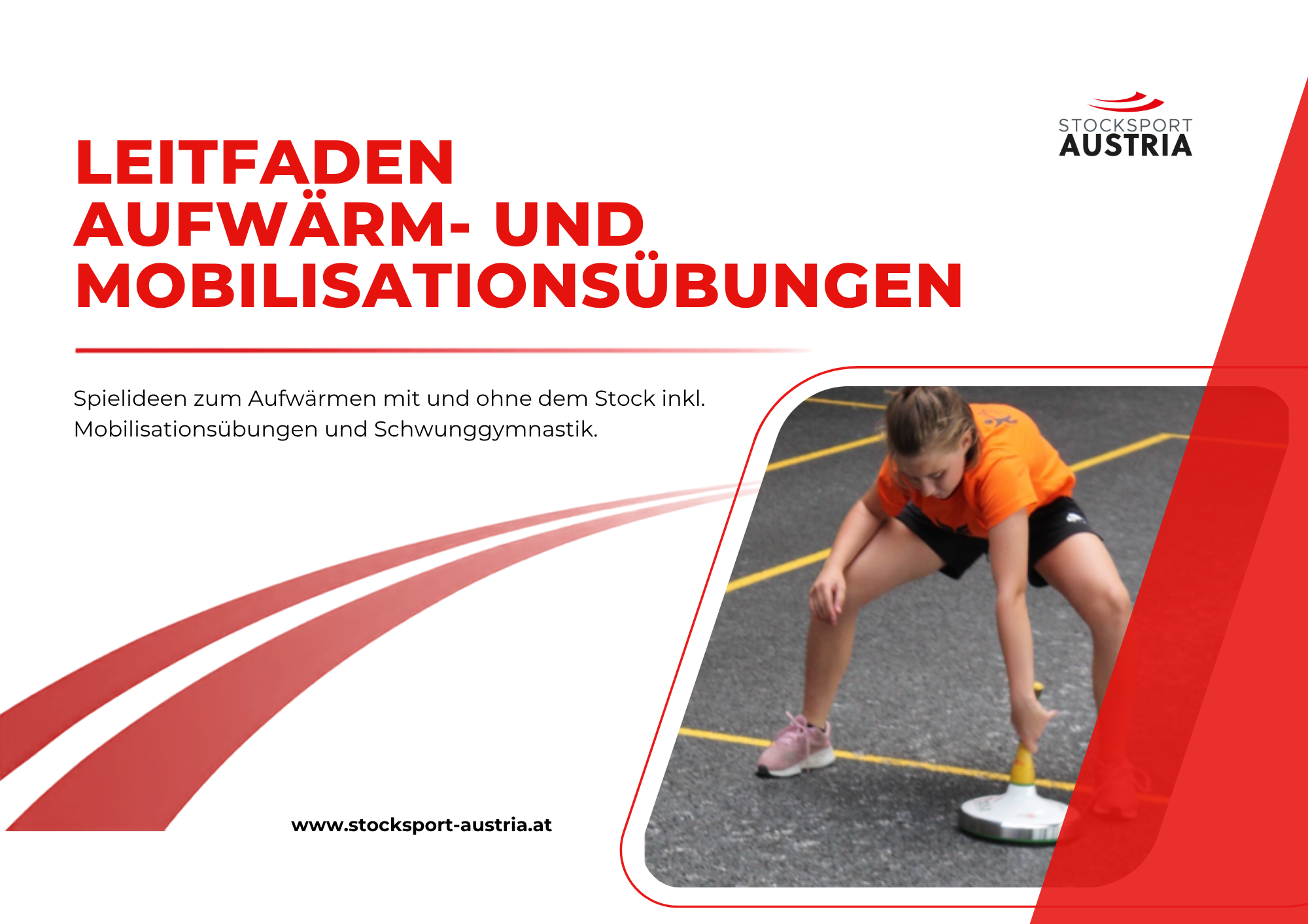 Aufwärmübungen Stocksportkurs
