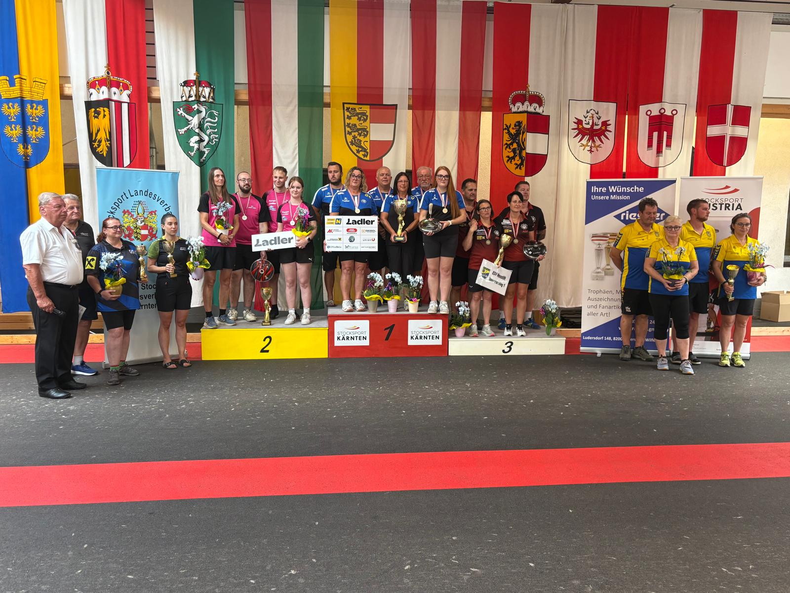 ESV Union Ladler Wang ist Österreichischer Mixed-Meister