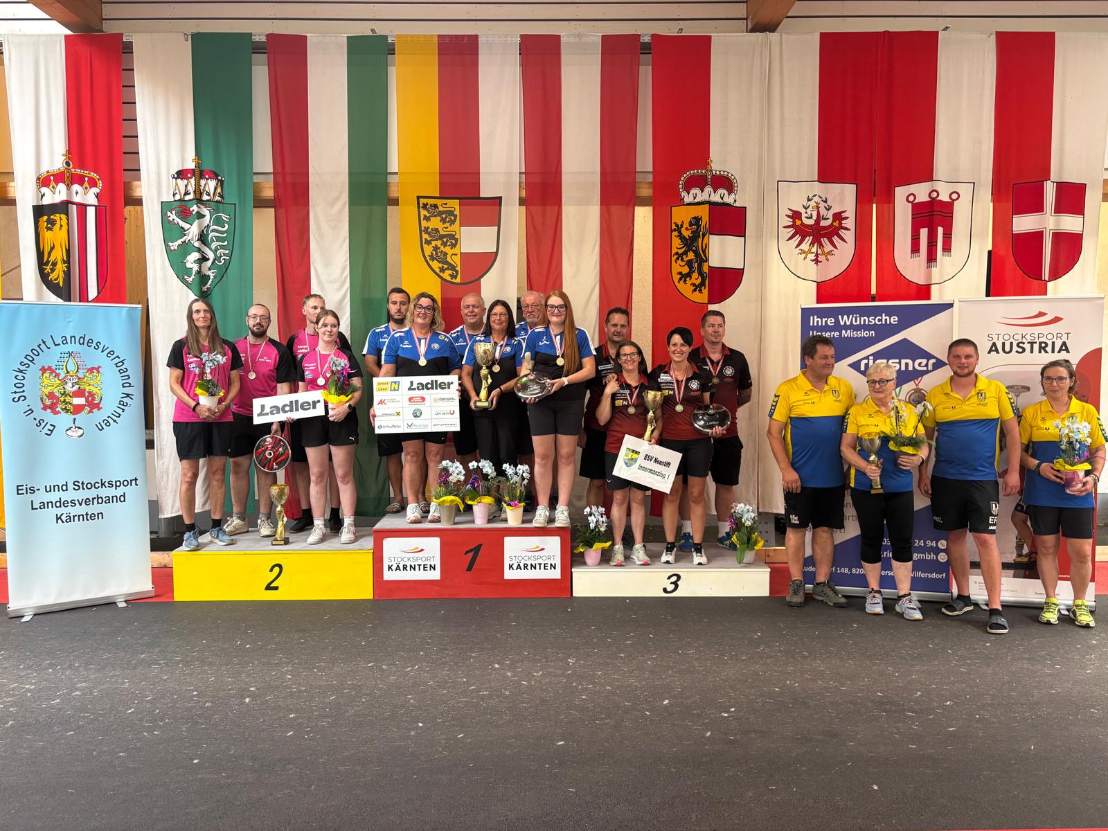 ESV Union Ladler Wang ist Österreichischer Mixed-Meister