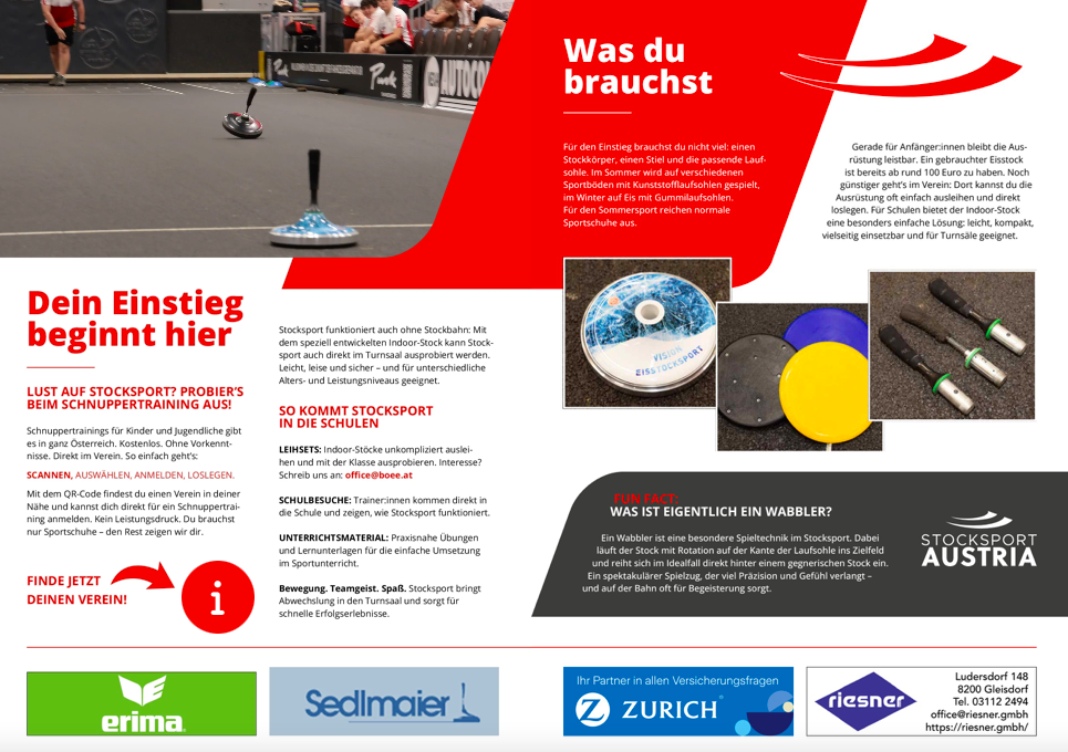 Neue interaktive Broschüre von Stocksport Austria
