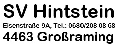 SV Hintstein 1 SV Hintstein 1